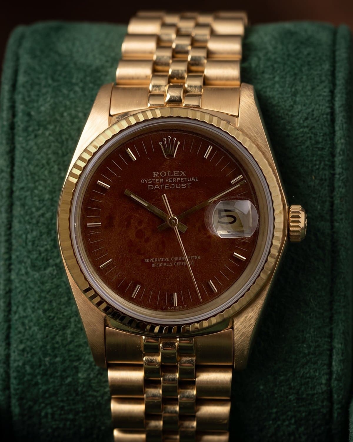 Rolex Datejust 36 „Wurzelholz“