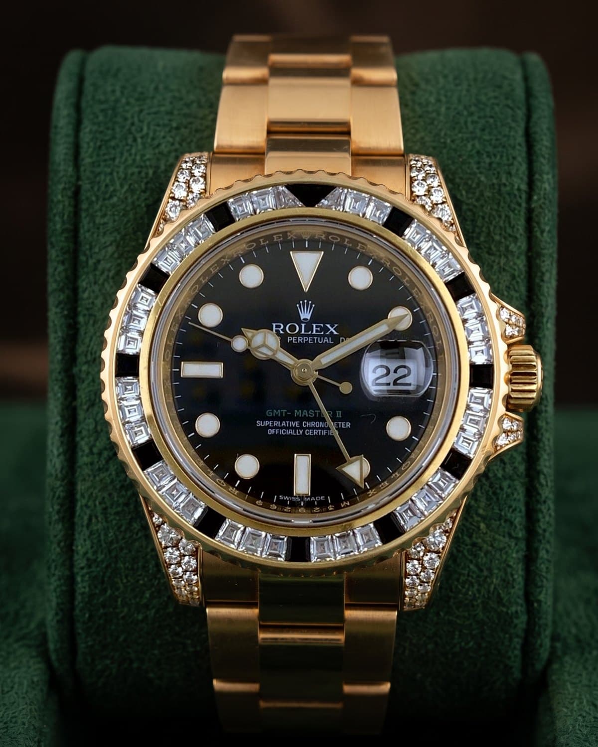 Rolex GMT-Master II „Factory Iced Out“