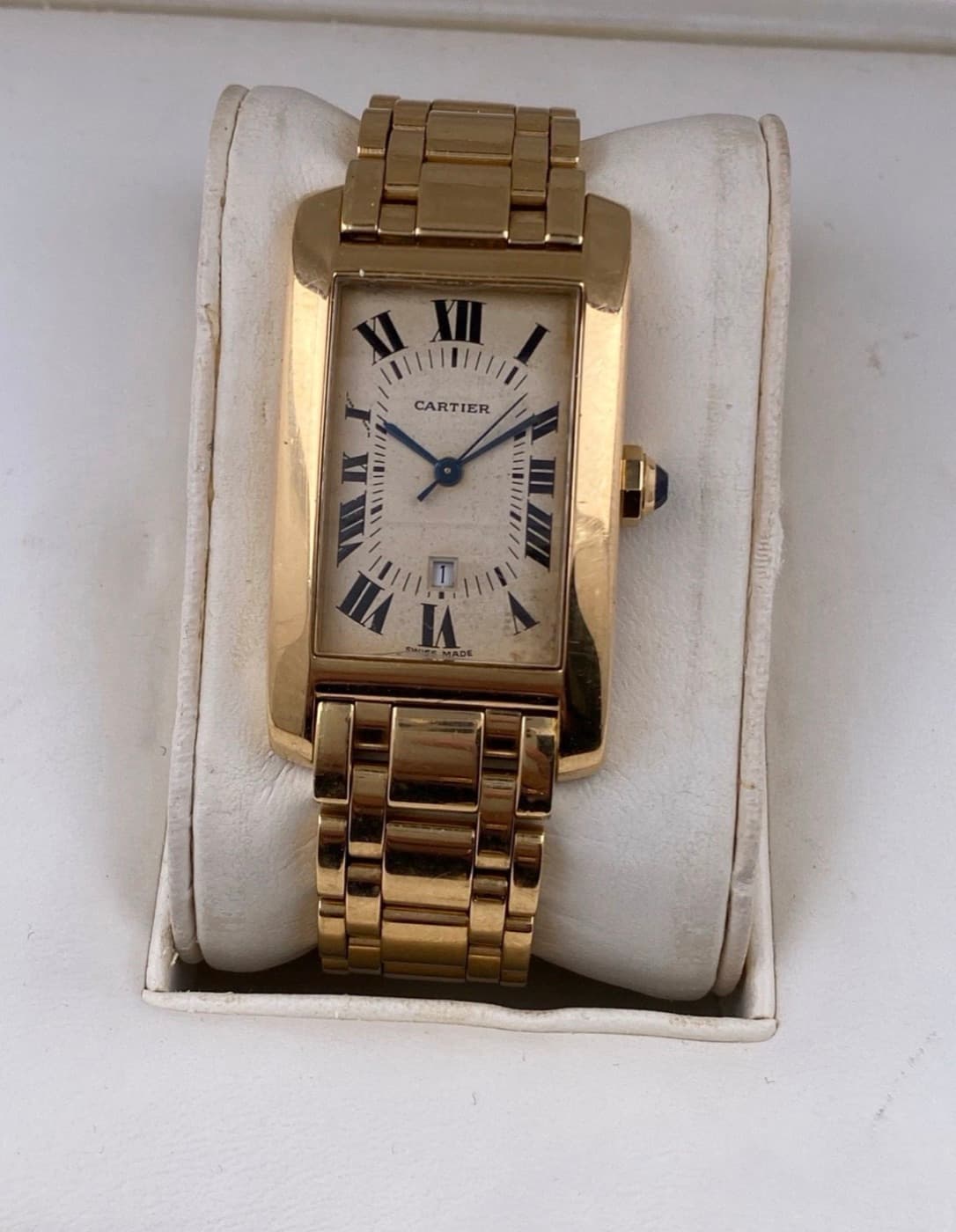Cartier Tank Américaine (Goldband) – Ansicht 8
