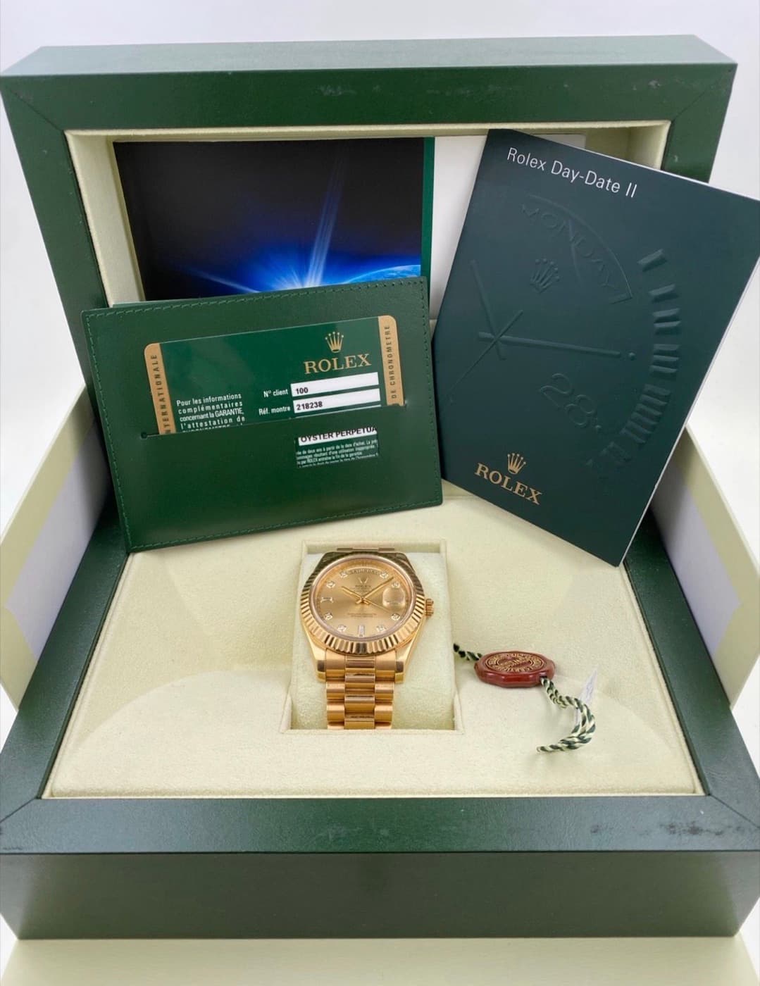 Rolex Day-Date II Diamant – Ansicht 6
