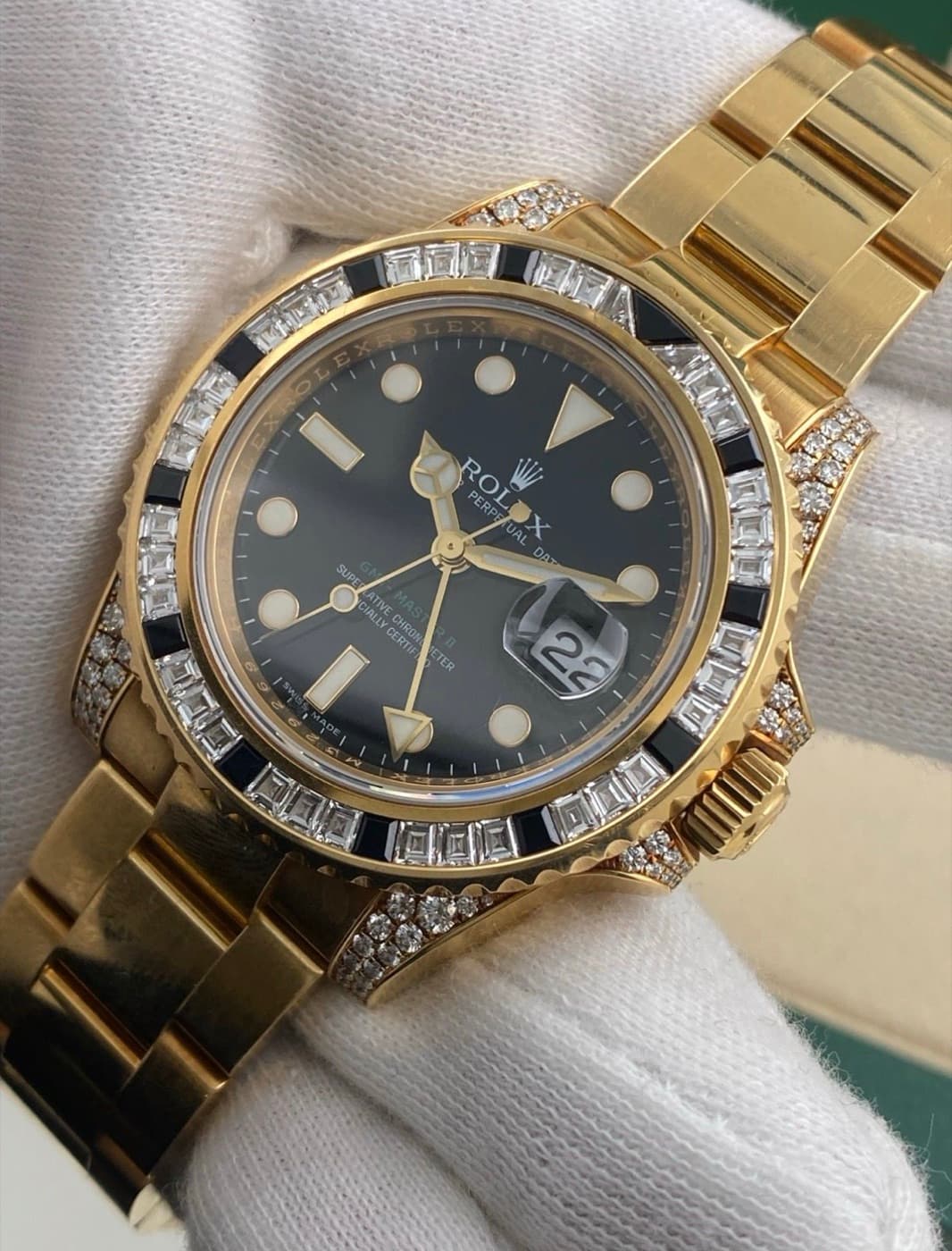 Rolex GMT-Master II „Factory Iced Out“ – Ansicht 10